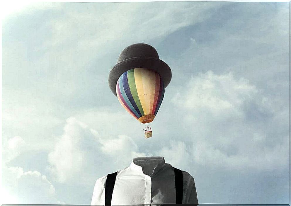 Balloon as head